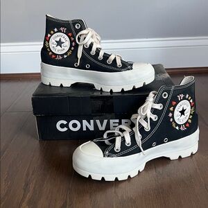 Converse Chuck Taylor All Star Lugged High "It's Okay to Wander" Sneakers